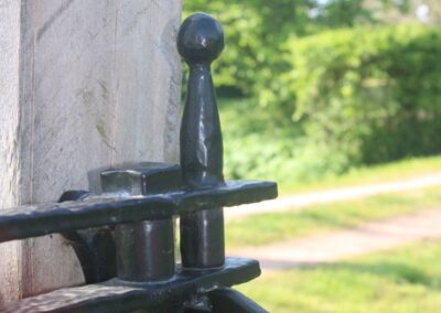 Restauratie van historische landhekken Stedum 